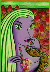girl with dolphin hand with little girl free