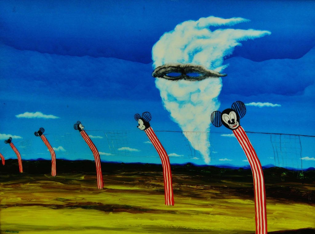 micky mouse fence