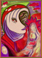 space woman with where have all the children  gone