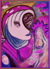 space woman with where have all the children  gone