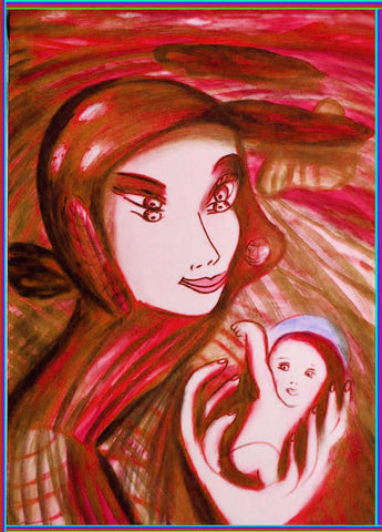 aaaa        -    with jesus with little girl in ukraine war with little girl free