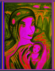 space women with child