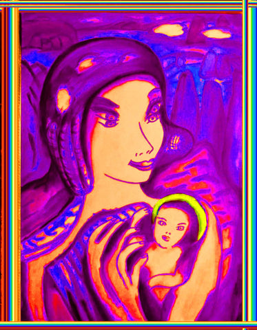 space women with child