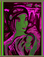 space women with child