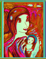 space women with child