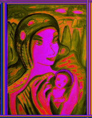 space women with child
