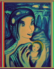 space women with child
