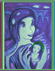 space women with child