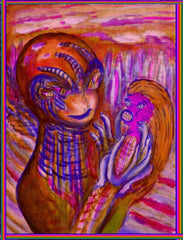 space man with talking doll
