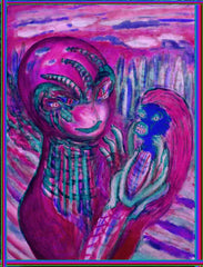 space man with talking doll