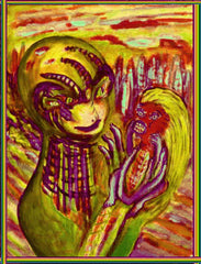space man with talking doll