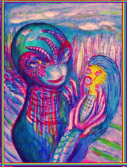space man with talking doll