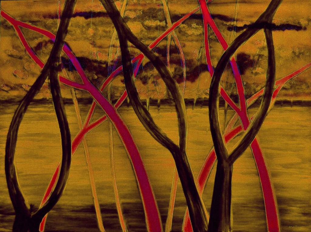 watching the river flow