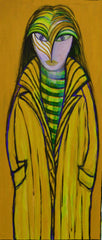 bird with coat