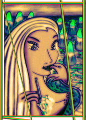 girl with dolphin hand with little girl free