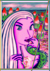 girl with dolphin hand with little girl free