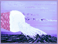 me the sea,licking ice cream