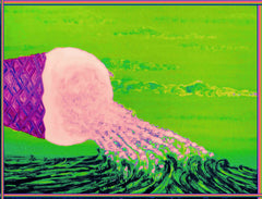 me the sea,licking ice cream