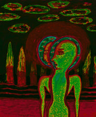 nuclear computer war with little girl in ukraine war with little girl free