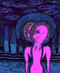nuclear computer war with little girl in ukraine war with little girl free