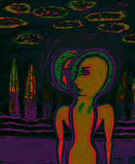 nuclear computer war with little girl in ukraine war with little girl free