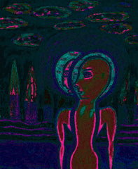 nuclear computer war with little girl in ukraine war with little girl free