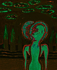 nuclear computer war with little girl in ukraine war with little girl free