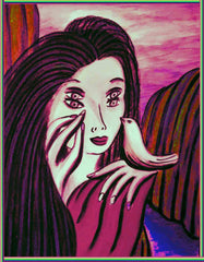 women with bird