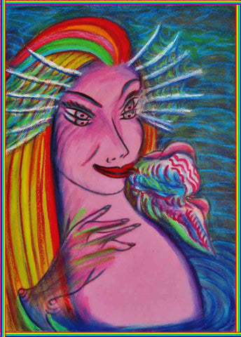 losing mother sea - climate change - with little girl free
