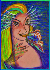 losing mother sea - climate change - with little girl free