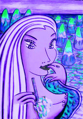 girl with dolphin hand with little girl free