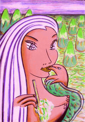girl with dolphin hand with little girl free