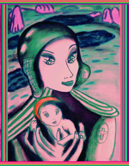 aaa     -   with jesus with little girl in ukraine war with little girl free