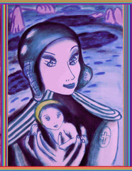 aaa     -   with jesus with little girl in ukraine war with little girl free