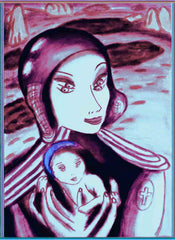 aaa     -   with jesus with little girl in ukraine war with little girl free