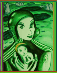 aaa     -   with jesus with little girl in ukraine war with little girl free