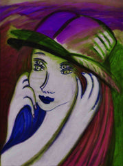 l don't know,with sun hat