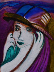 l don't know,with sun hat