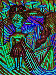 love my, the two of us with come fly with me space cake girl