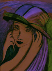 l don't know,with sun hat