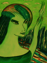 space women with bird WITH LITTLE GIRL FREE