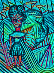 love my, the two of us with come fly with me space cake girl