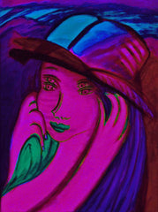 l don't know,with sun hat