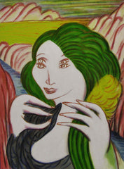 the girl with