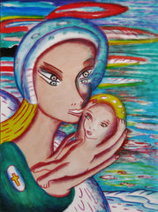 the two of uS WITH LITTLE BOY IN UKRAINE WAR with little girl free