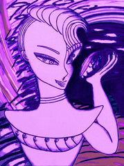 love my space night cake girl