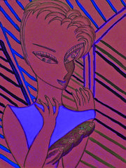 love my space cake girl