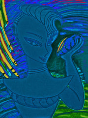 love my space night cake girl