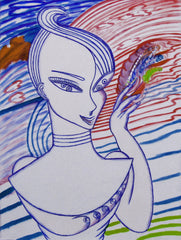 love my,DOLPHIN space cake girl