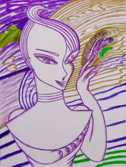 love my,DOLPHIN space cake girl